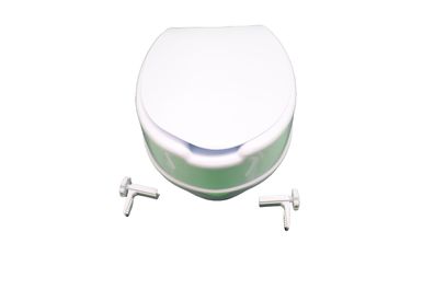 VEVOR Toilettensitzerhöhung 15 cm universal bis 136 kg mit Sitz Weiß