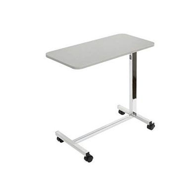 Teqler Betttisch höhenverstellbar 71,5-114 cm Beistelltisch fér Pflegebetten