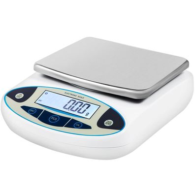 VEVOR Präzisionswaage 5000 g 0,01 g Laborwaage digital mit Kalibriergewicht