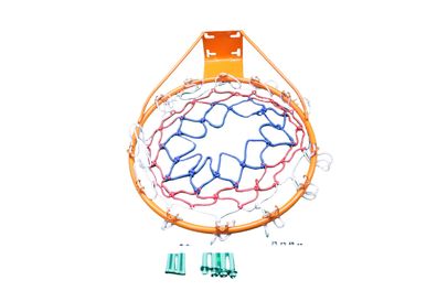 VEVOR Basketballkorb Defekt 483 mm Basketballring mit Netz Indoor Outdoor