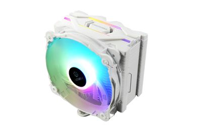 Enermax ETS-F40-W-ARGB CPU-Luftkéhler 140 mm ARGB 200 W TDP weiß