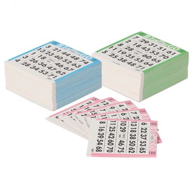 Bingo Block 1-75 (20x25 Blatt) - 500 Stück