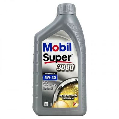 Mobil Super 3000 Formula V 5W-30 1 Liter prod. Anfang 2022