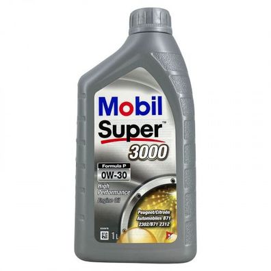Mobil Super 3000 Formula P 0W-30 1 Liter prod. Anfang 2022