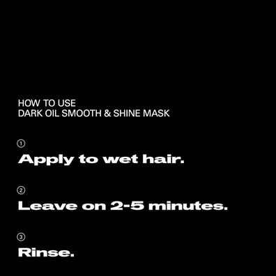 DARK OIL Haarmaske 500 ml