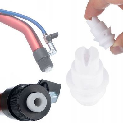 Rosfix Spritzdüse 12 mm für Pistole V1 – Keramik | PRMS3.7/PRMS4 | für Putzmörtel