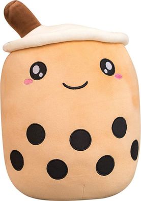 Bubble Tea Plüschtier Boba Kuscheltier Plüschpuppen Bubble Tea Umarmungs Kissen, Cart