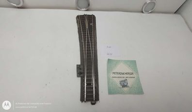 Märklin H0 24711 / Schlanke Weiche links / C-Gleis / Länge 236,1 mm / Abbrüche