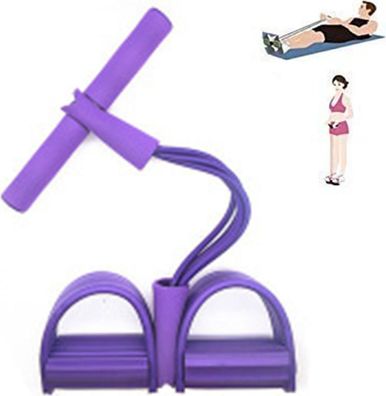 Fitness Elastische Zugseil, Multifunktions Resistance Band Sit-up Bodybuilding Expan