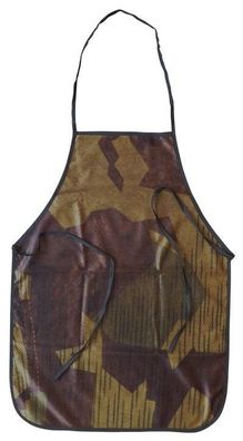 Freizeitschürze / Grillschürze - Splittertarn WH - Feldkoch