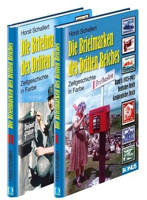 Die Briefmarken des Dritten Reiches - Gesamtausgabe Band 1 + 2 im Sparpaket NEU!
