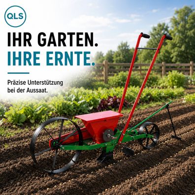 QLS Handsämaschine mit 2,5 l Saatkasten für Samen von 2 bis 18 mm 11490