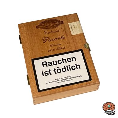 Woermann Exclusive Piccante Sumatra Zigarillos, 16 Stück