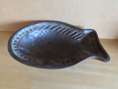 Keramikform Backform Fisch braun ca. 31x 22cm