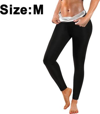Yoga Hosen Damen Sauna Hosen, Schwitzhose Zum Abnehmen, Taille Control Lauf-Tights fü