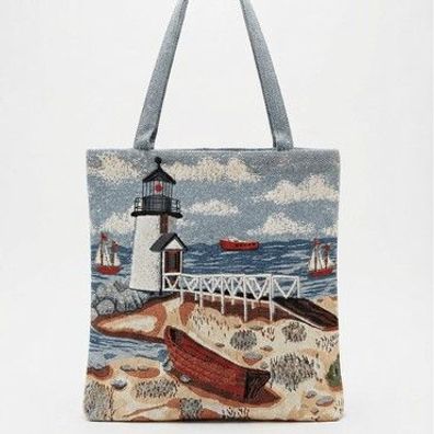 Gobelin - Shopper Leuchtturm