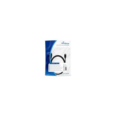 MediaRange Lade- & Datenkabel USB 3.0 auf USB Type-C 1.8m sw