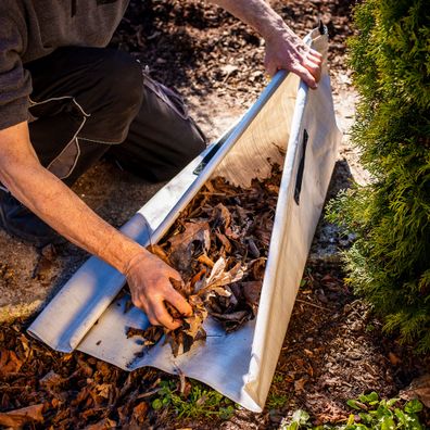 UPP Multifunktions Gartenplane für Gartenabfälle und Laub