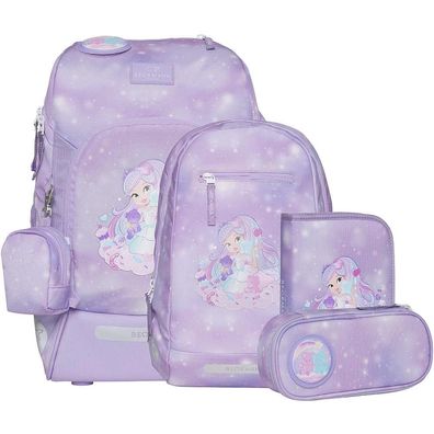 Beckmann Schulranzen Active Air Flex Set 6tlg. Candy lila