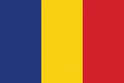 Rumänien Flagge Aufkleber Sticker Fahne selbstklebend 5-60cm breit ES-FL-RUM