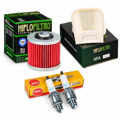 Wartungssatz Ölfilterset Zündkerze spark splug passt an Yamaha Xv 750 1000 1100