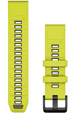Garmin Quickfit Silikonband 22 mm Gelb/Graphit 010-13392-08