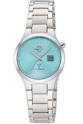 Master Time Damen-Funkuhr Lady Line Türkis MTLA-10913-81M
