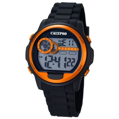 Calypso Digitaluhr Schwarz/Orange K5667/4