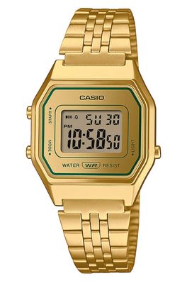 Casio Vintage Damenuhr Digital Goldfarben LA680WEGV-9AEF
