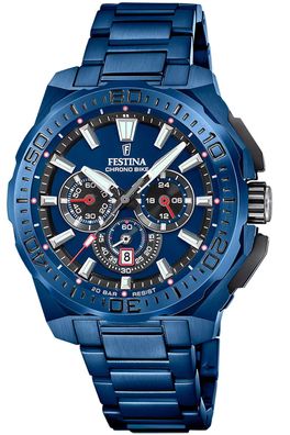 Festina Herrenuhr Chronograph Special Edition Blau F20729/1