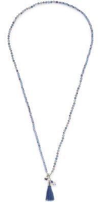 Leonardo Schmuck Damen-Halskette Donna Blau 80 cm 024900