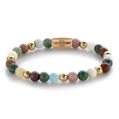 Rebel & Rose Schmuck Damen-Armband Spring Shine 6 mm RR-60077-G-S