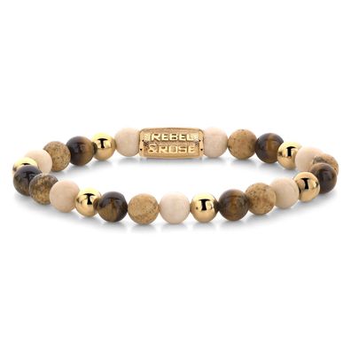 Rebel & Rose Schmuck Damen-Armband Autumn Love 6 mm RR-60044-G-S