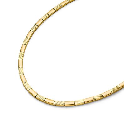 Boccia Schmuck Damen-Kette Titan Goldfarben 08081-03