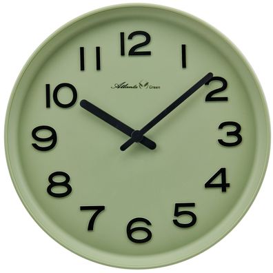 Atlanta Atlanta Green Wanduhr Hellgrün 4542/6