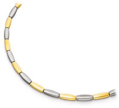 Boccia Schmuck Damen-Collier Titan Zweifarbig 08082-02