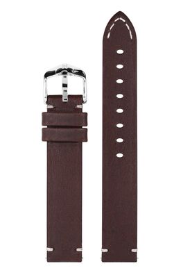 Hirsch Leder-Armband für Uhren Ranger L 22 mm Braun 05402010-2-22