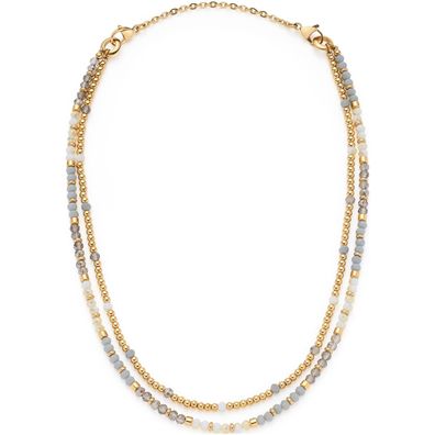 Leonardo Schmuck Damen-Halskette Bernadette 50 cm Goldfarben 024809