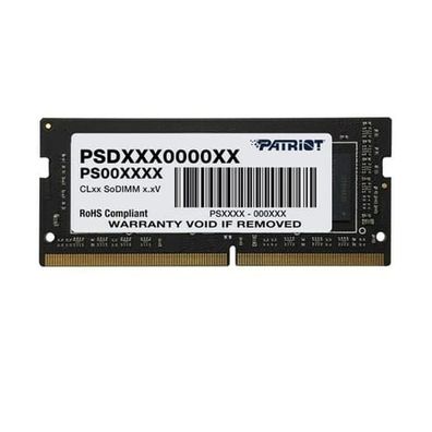 Patriot SO-DIMM 8GB DDR4-3200 Arbeitsspeicher PSD48G320081S