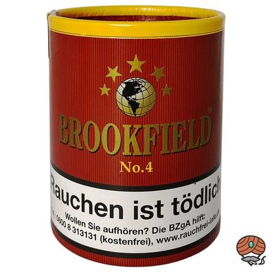 Brookfield No. 4 (ehem. Black Bourbon) Pfeifentabak 200g Dose