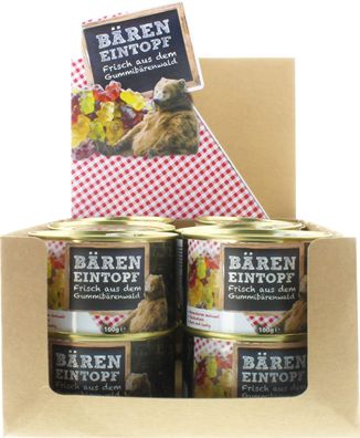 Bären Eintopf Gummibärchen Geschenkidee mit Humor Fruchtgummi für Freunde Familie
