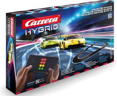 Carrera HYBRID Speedway to Hell Porsche 911 GT3 R Rennbahn Set 6,09 m
