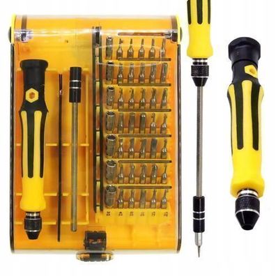 Rosfix Set Präzisions-Schraubendreher 45in1 – Magnetbits | für Elektronik