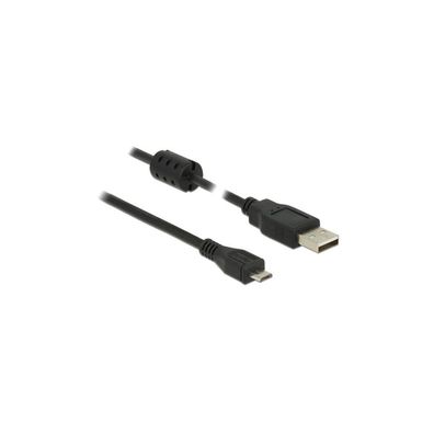 DELOCK USB Kabel A -> Micro-B St/St 1.50m schwarz