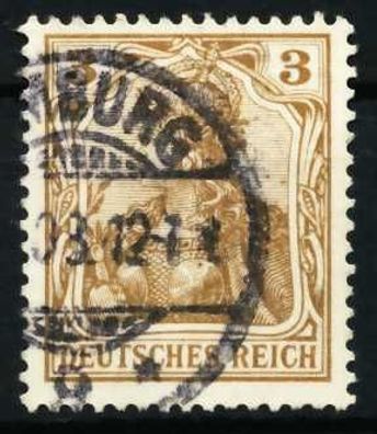 D-REICH K A Nr 69a zentrisch gestempelt X681E16