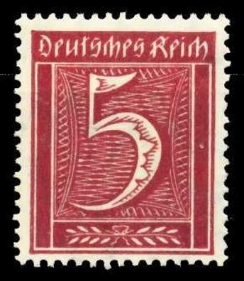D-REICH INFLA Nr 158 postfrisch X692826