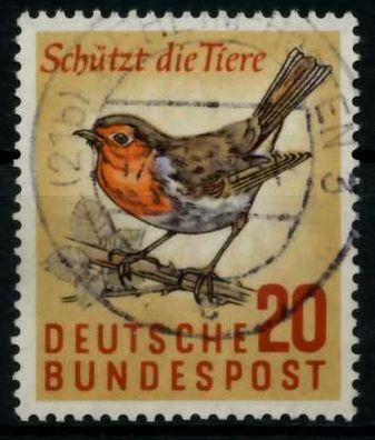 BRD 1957 Nr 275 zentrisch gestempelt X77A65A