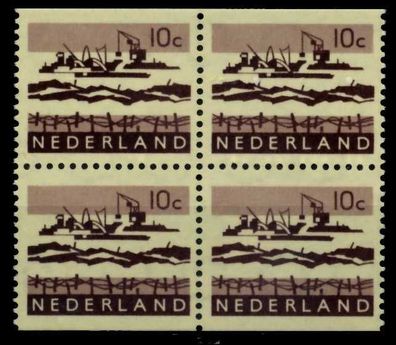 Niederlande Nr 800XxDo+800XxDu postfrisch Viererblock S009092