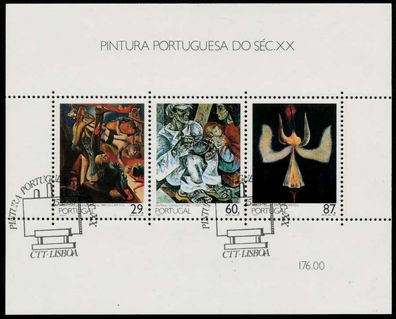 Portugal Block 63 zentrisch gestempelt X7DC312