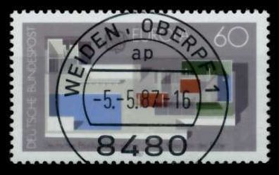 BRD BUND 1987 Nr 1321 zentrisch gestempelt X89E99A